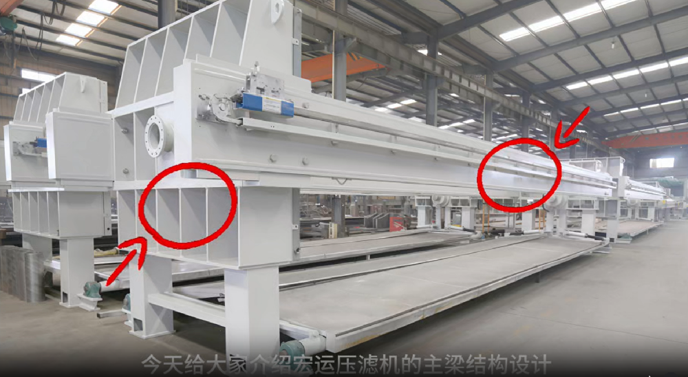 宏運壓濾機的主梁結(jié)構(gòu)介紹